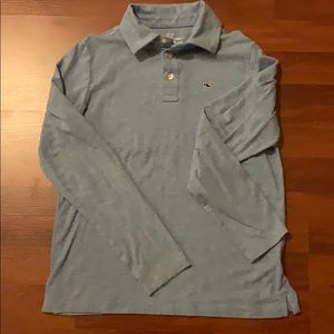 Vineyard Vines long sleeve polo. Boys size 12-14.